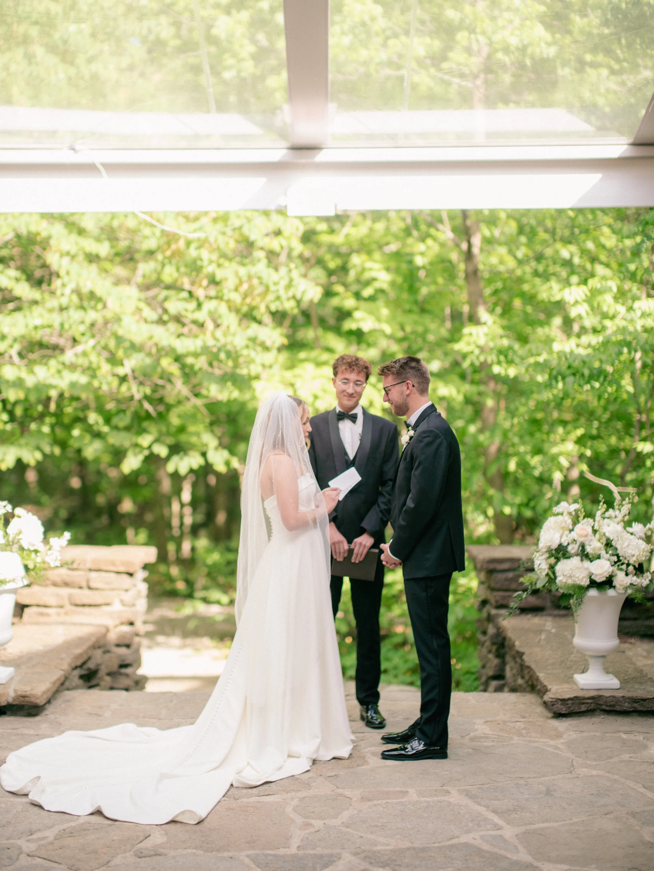 02.2-ceremony-WEB-LexiAlex-.019_250517_GFX_American Wedding, Cincinnati, Cincinnati Nature Center, Krippendorf Lodge, Ohio, Summer, Vow Exchange, Wedding Ceremony, Woodland-.jpg