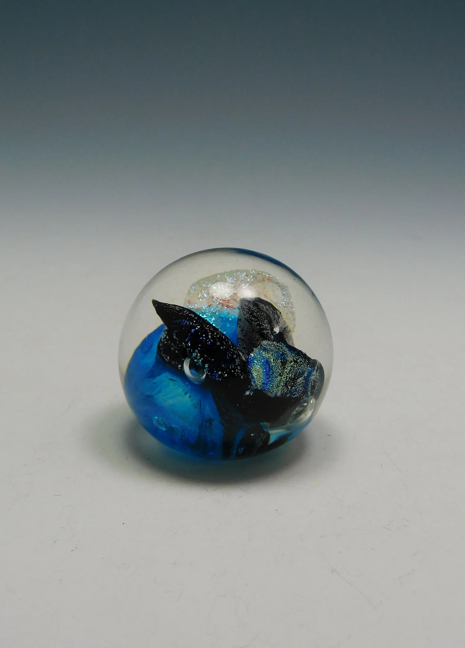 Blue Mini Paperweight