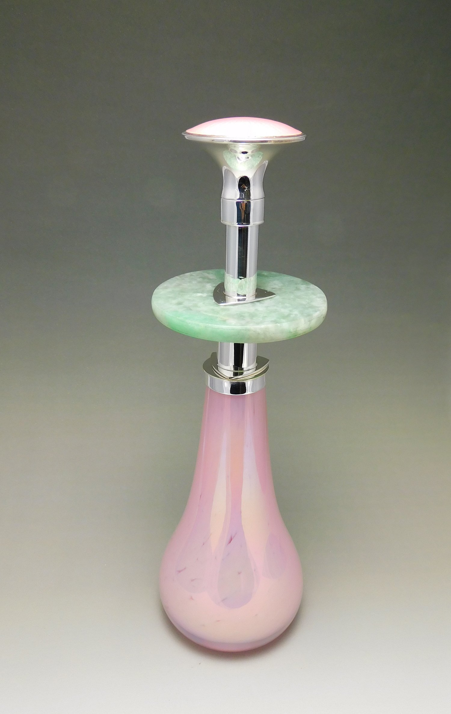 Pink Jade Perfume Bottle