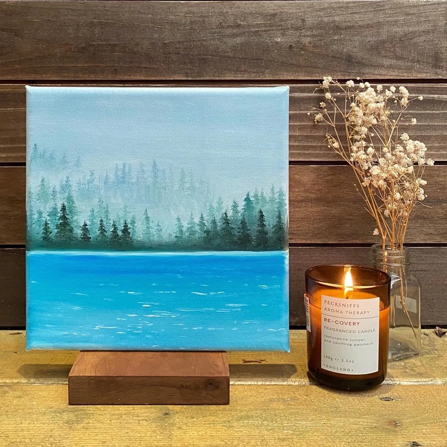 This little one is now for sale! 🌲
8x8&rdquo; DM for inquiries
