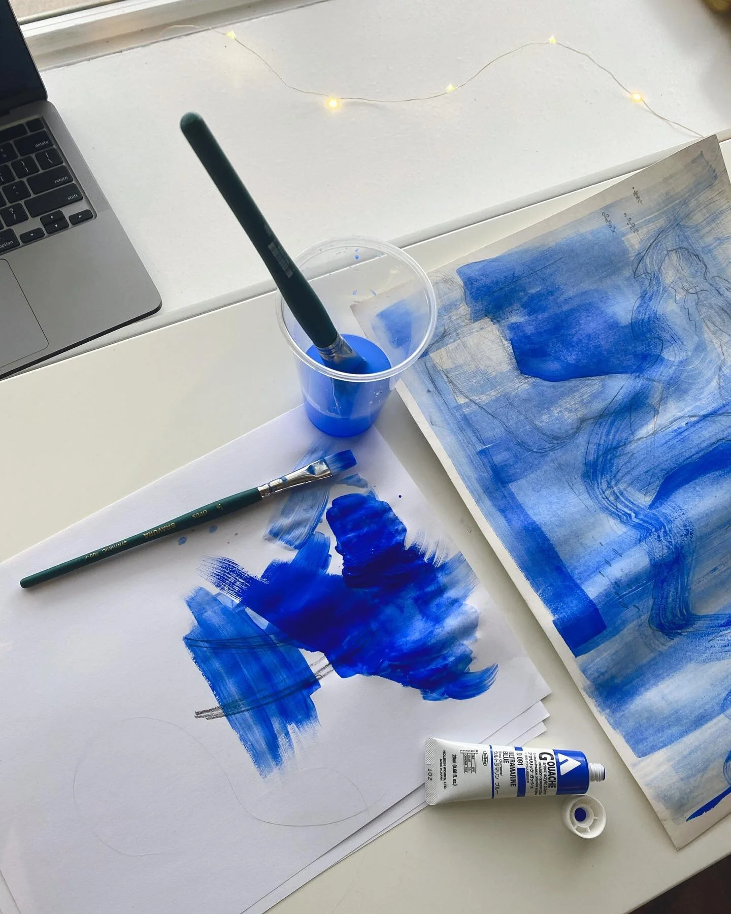 Someone teach me how to use this strange paint medium???!!!