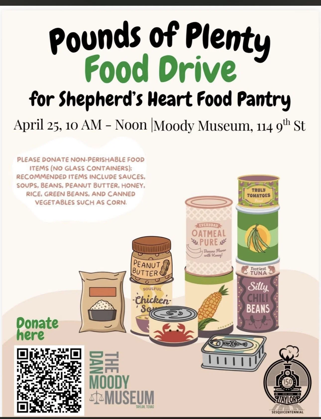 Pounds of Plenty - Food Drive 