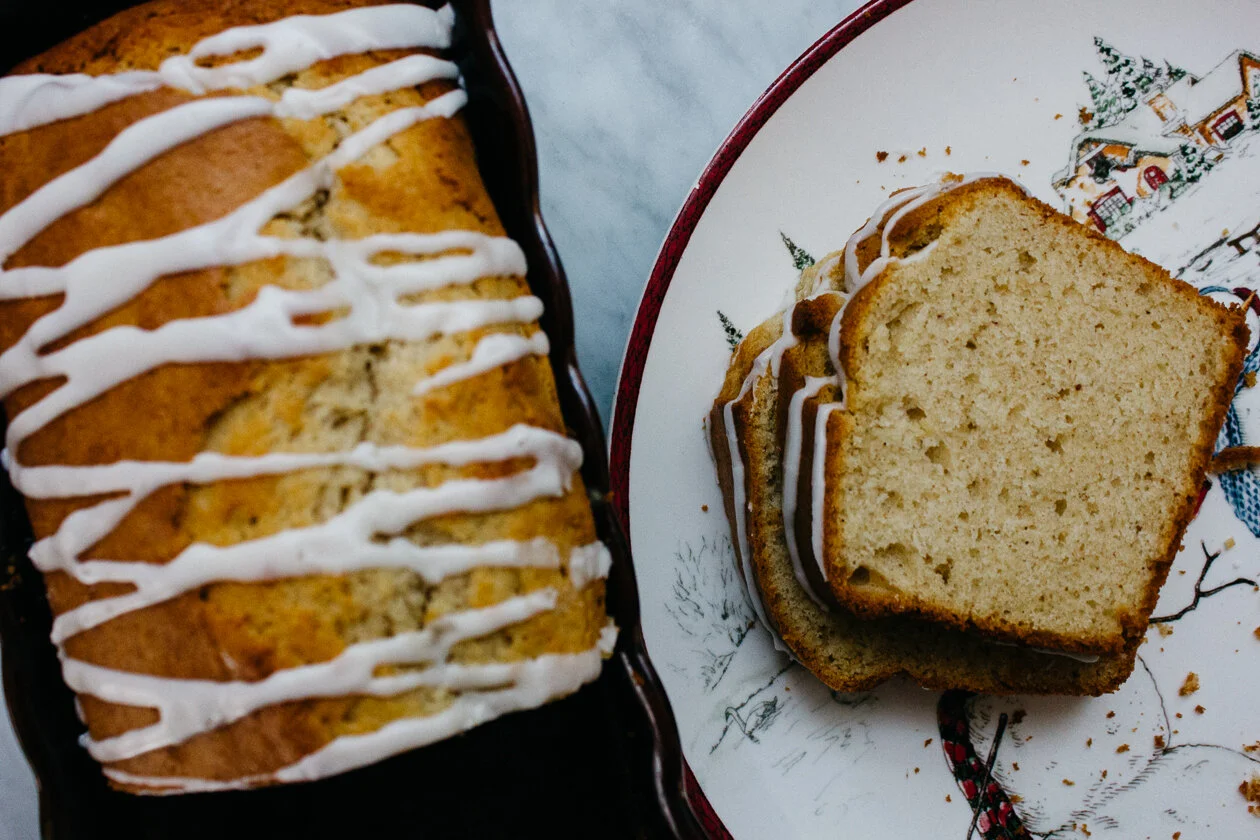Eggnog Bread with Rum Glaze &amp; CHRISTMAS VACATION | Part I