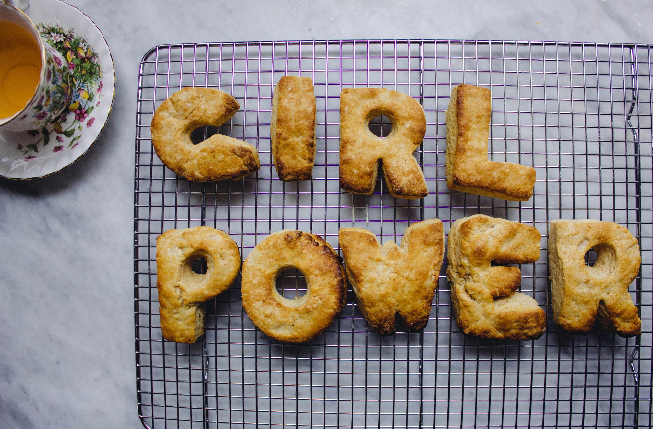 Ginger and Honey Girl Power Scones &amp; SPICE WORLD