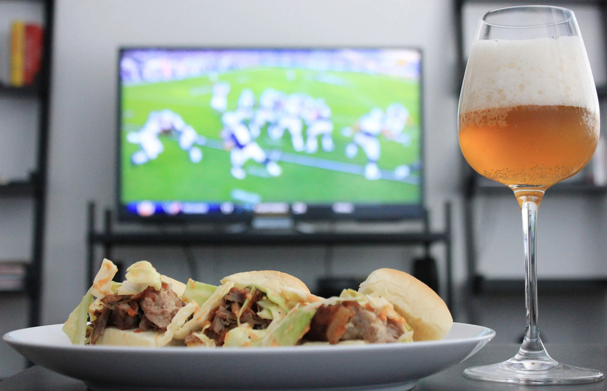 Pulled Pork Sandwiches &amp; RUDY