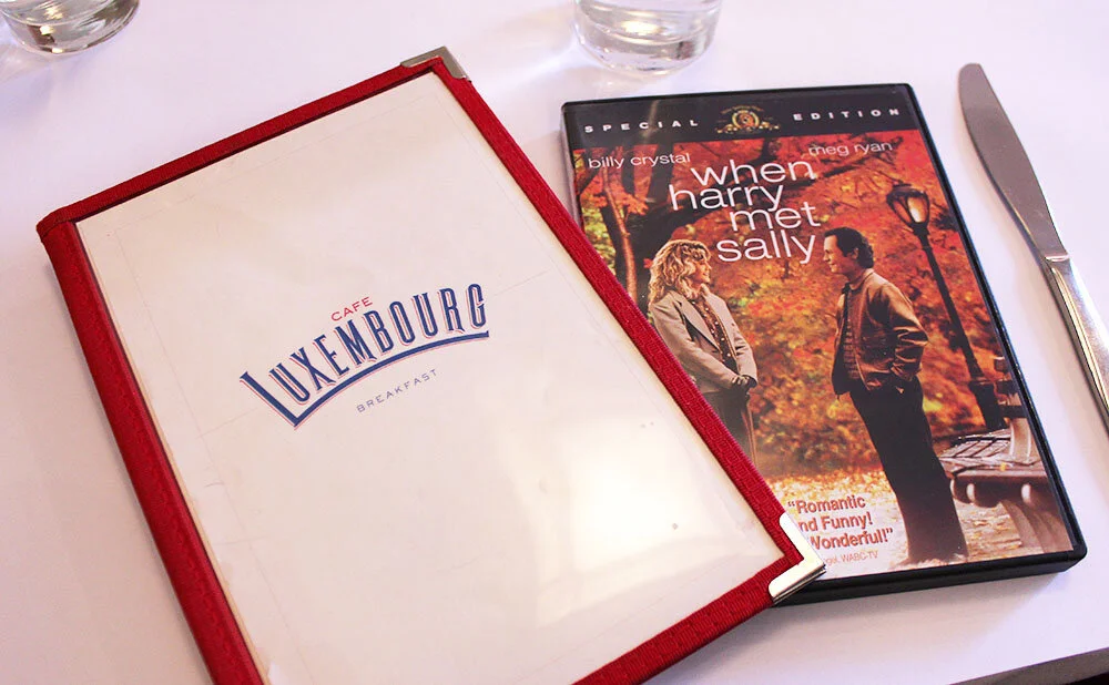 On Set: Cafe Luxembourg in WHEN HARRY MET SALLY