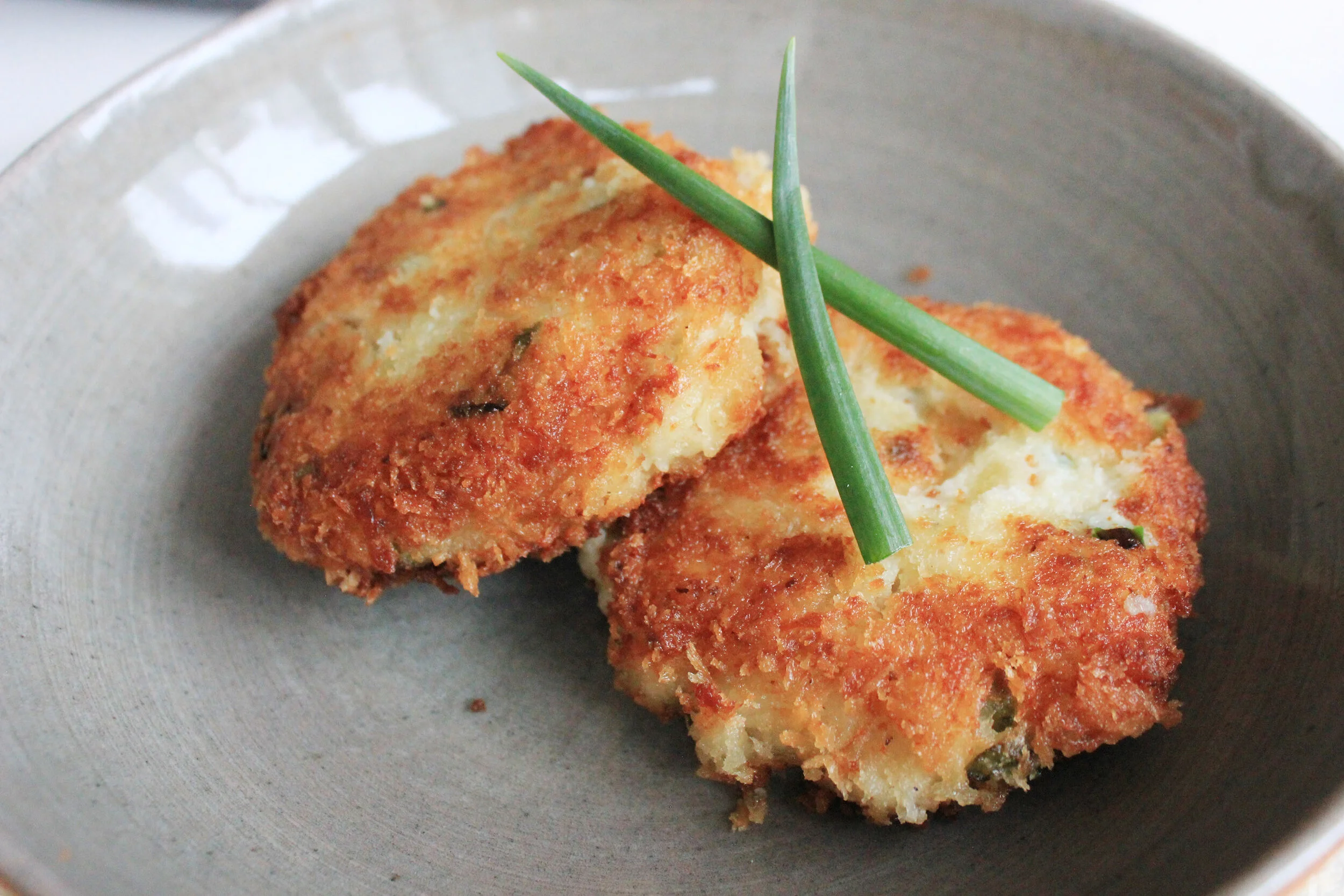 Fried Salted Cod Cakes &amp; EAT DRINK MAN WOMAN