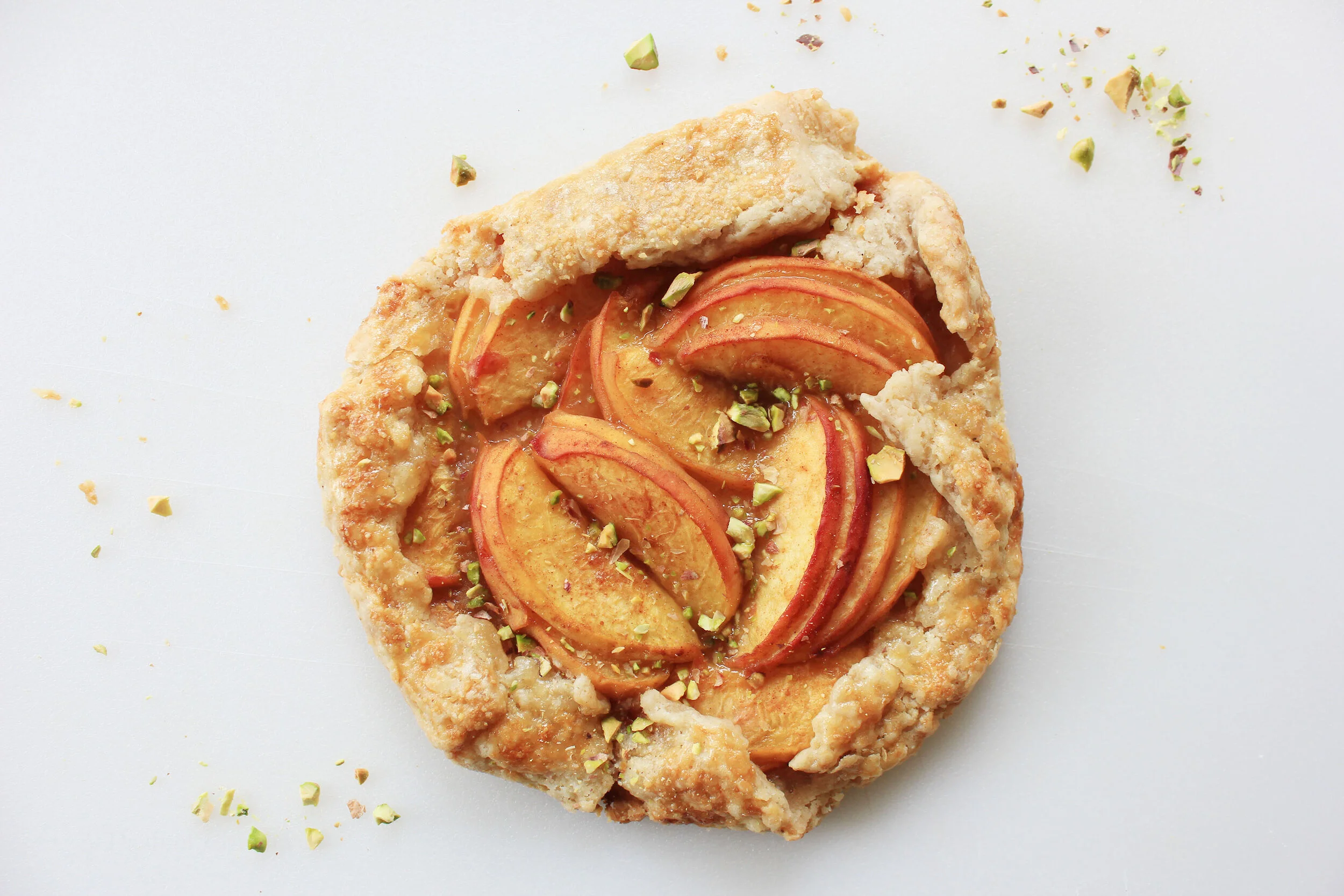 Rockford Peaches Galette with Bourbon Vanilla Whipped Cream &amp; A LEAGUE OF THEIR OWN