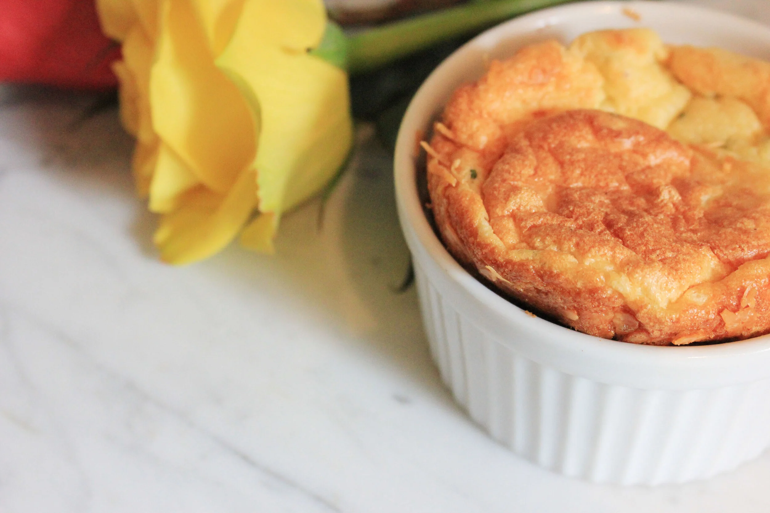 Cheese Soufflé &amp; BEAUTY AND THE BEAST