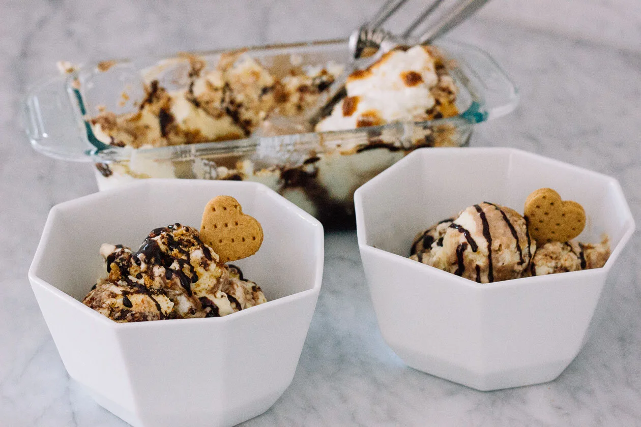 Peanut Butter S'mores Ice Cream &amp; THE SANDLOT