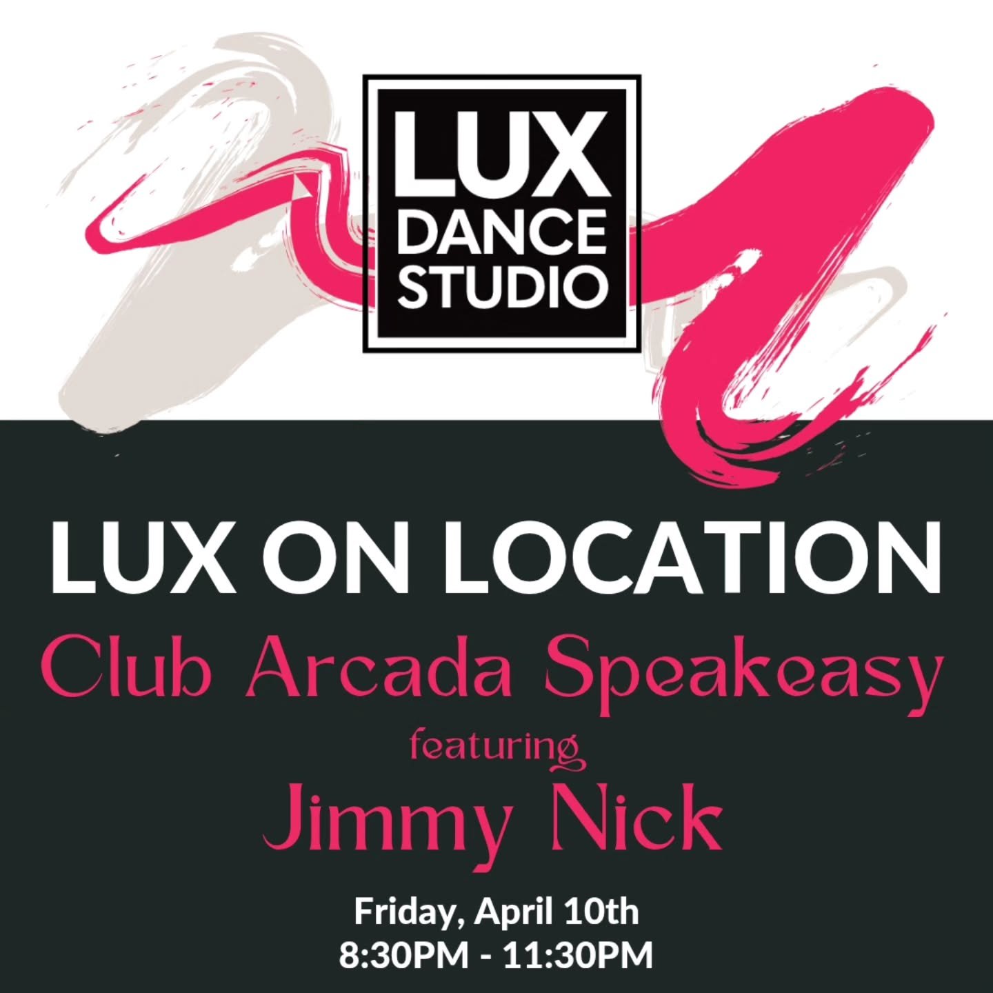 LUX on Location this Friday!

#luxonlocation #fridaynight #livemusic #socialdancing #stcharlesdance
