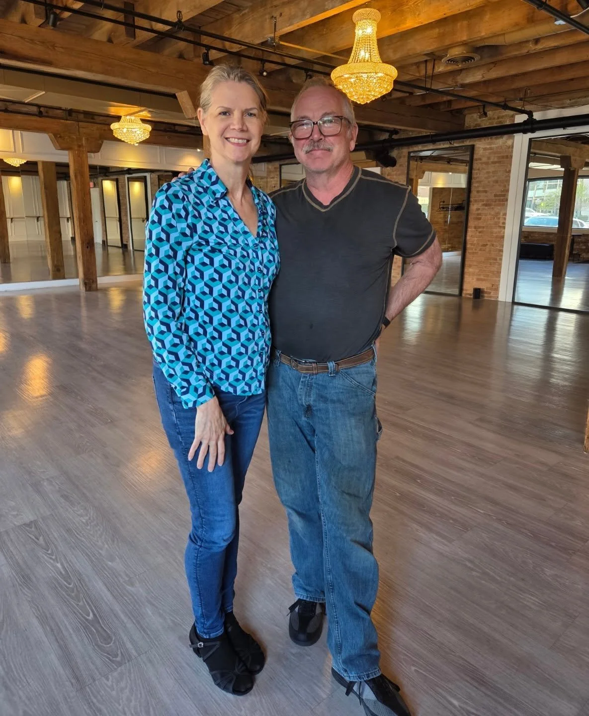 Happy Friday!!! Meet LUX dancers, Rob and Lea Ann! Why do they dance?

'We love many kinds of music, and learning how dance to our favorites has been fun and challenging at the same time!'

#whydoyoudance #trysomethingnew #luxdancers #downtownstcil #