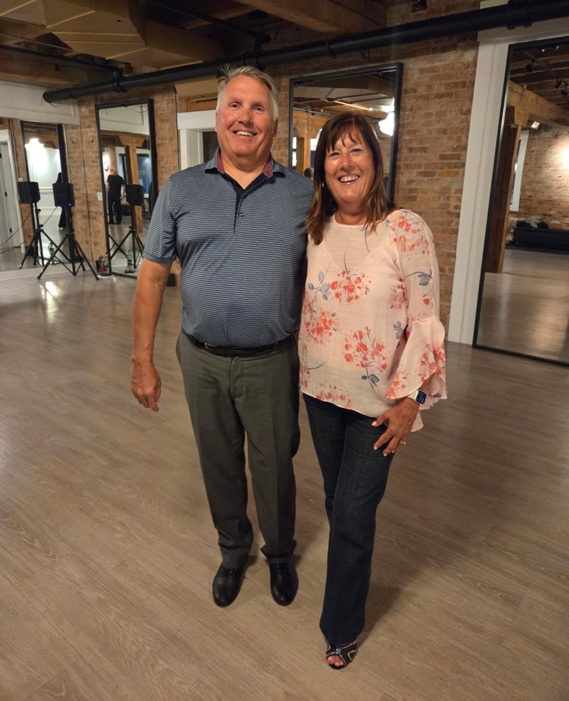 It's Saturday! Meet LUX dancers, Steve and Merry! Why do they dance?

'We started taking dance lessons as a birthday gift for Merry so that we could dance at our oldest son's wedding.

We continued on when our youngest son went to Afghanistan.

Today