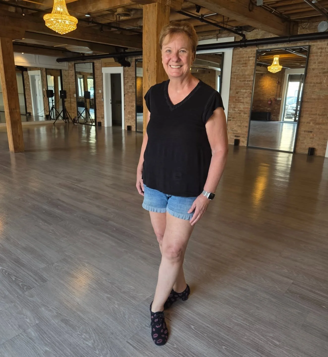 Happy Tuesday!!! Meet LUX dancer, Deb! Why does she dance?

'I dance because it is the one place where I can quiet my busy mind and just be present. For a few minutes, everything else fades away and I can simply flow. It's refreshing, freeing, and so