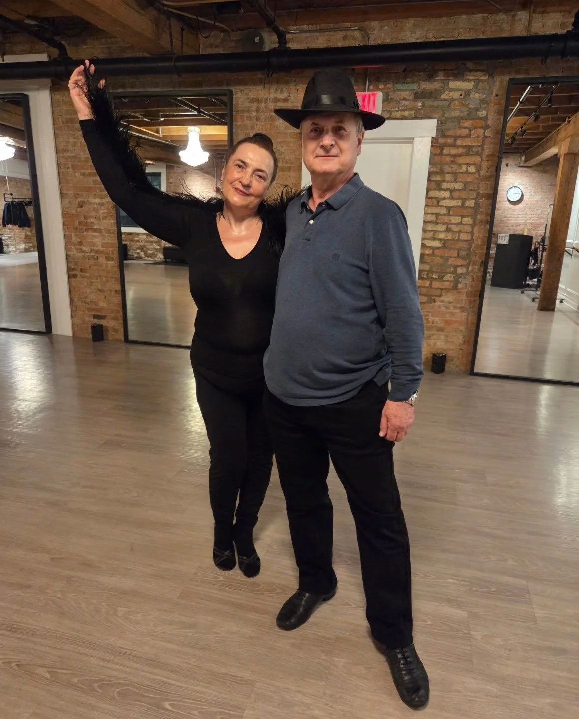 Happy Friday! Meet LUX dancers, Kris and Marie! Why do they dance?

'We dance because it&rsquo;s good for us&mdash;physically, mentally, and socially. It&rsquo;s something we genuinely enjoy doing together, a shared activity that brings connection an