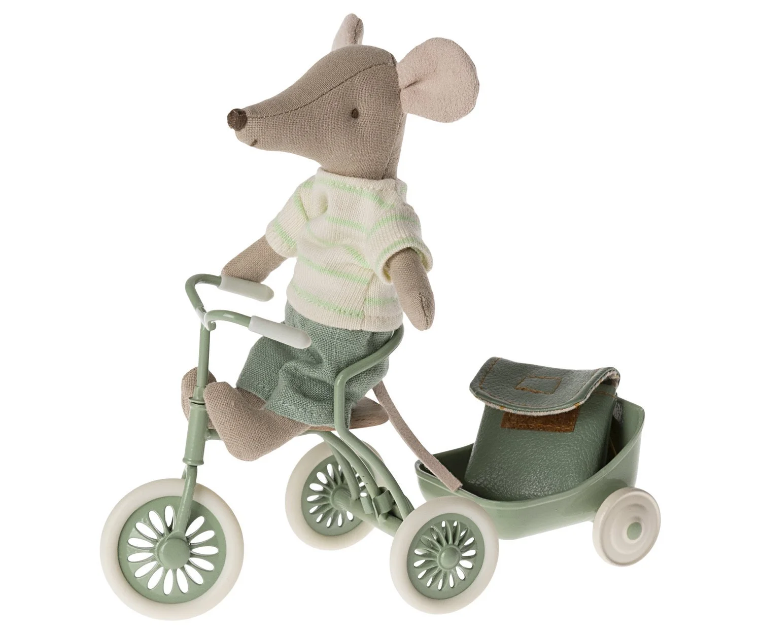 Maileg Tricycle Mouse Green_little wrens nest.JPG