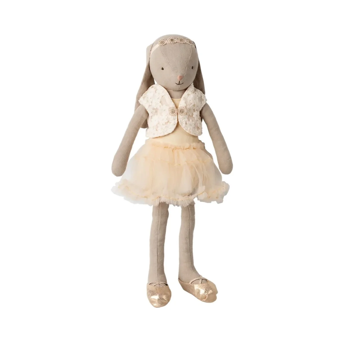 maileg ballet suit and skirt cream size 3 bunny
