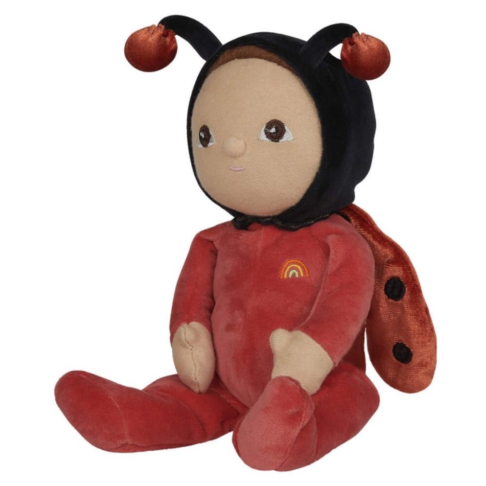 Olli Ella Dinky Dinkum Backyard Buddies - Lola Ladybug *Restock Coming Soon*