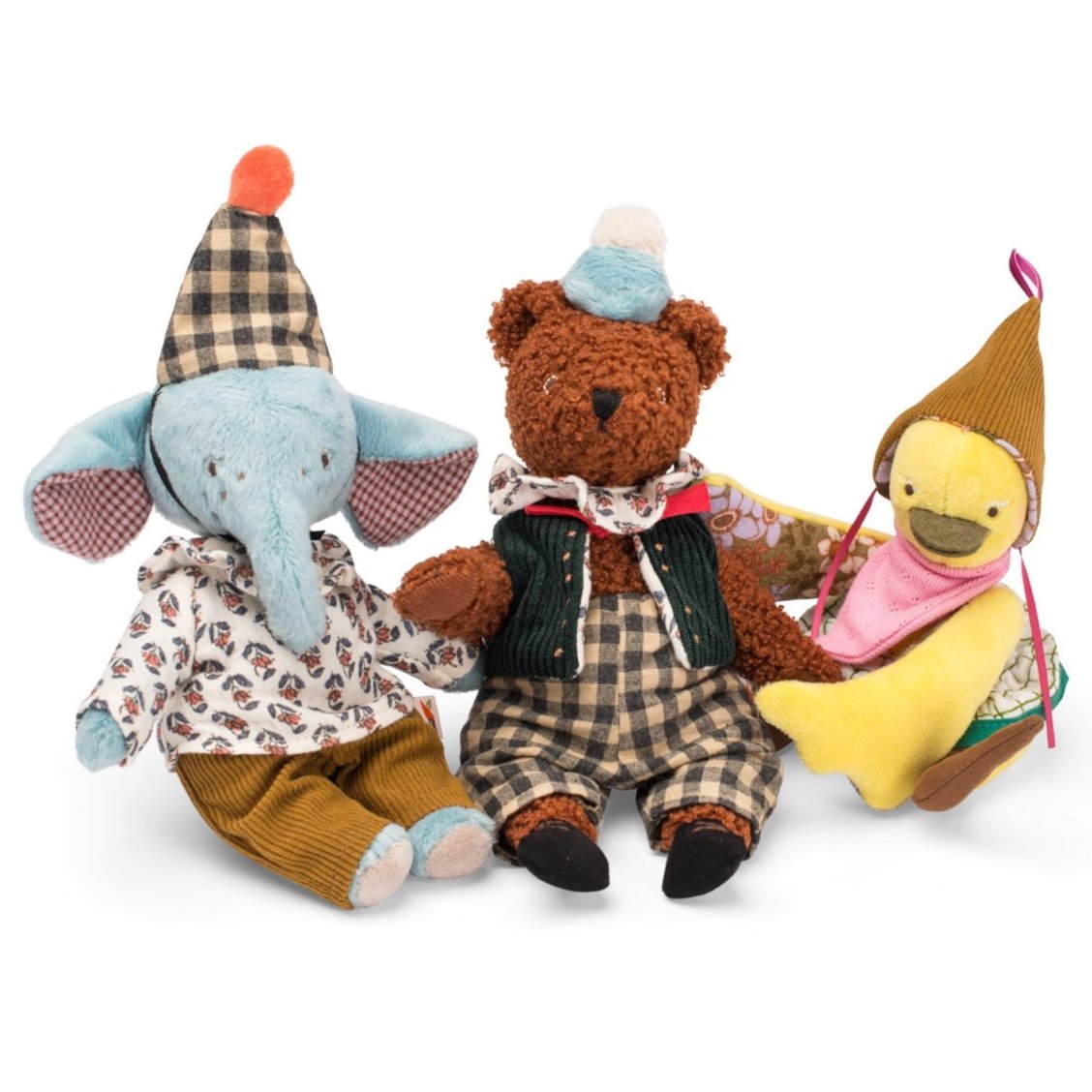 moulin roty les minouchkas rita duck with moulin roty friends
