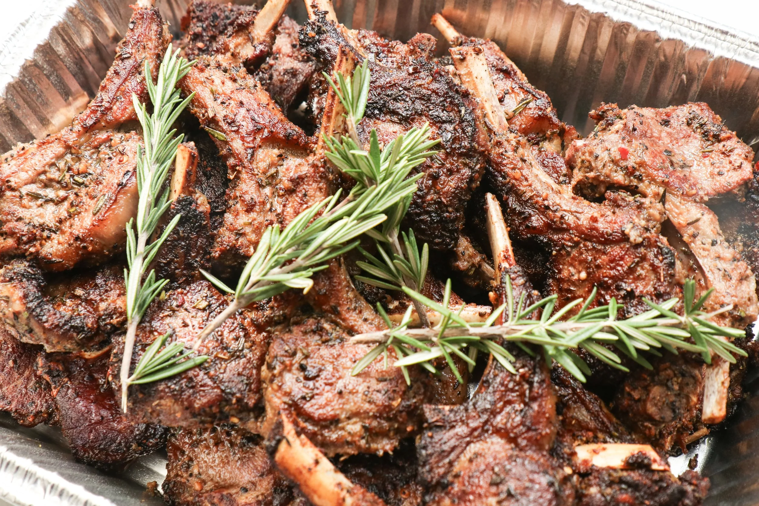 Pan Seared Lambchops - HL Catering Services, LLC