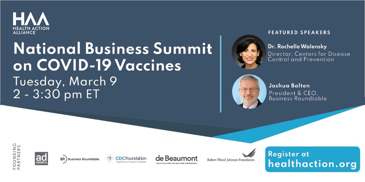 National Business Summit on COVID-19 Vaccines
