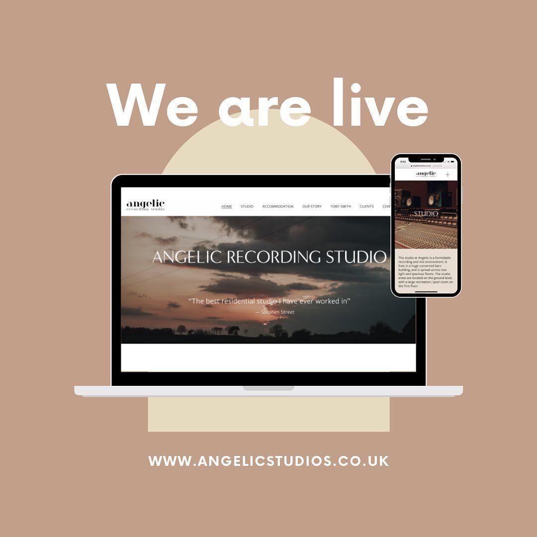 Happy Monday🥳 Today is the day we all have been waiting for. We&rsquo;ve so excited to be able to finally share our new website with you all! 

www.angelicstudios.co.uk
-link in bio

Web design - @maela.design 
Photos - @markdanisik
.
.
.
#residenti