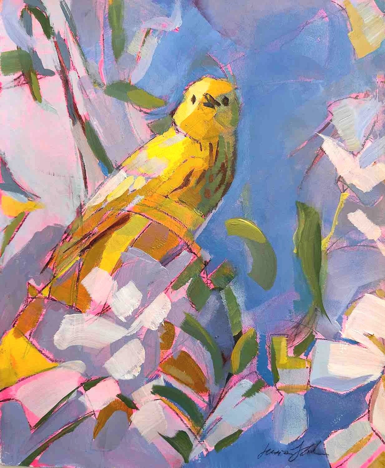 Sing a Song | Mixed Media on Paper | 14 x 11" | $225