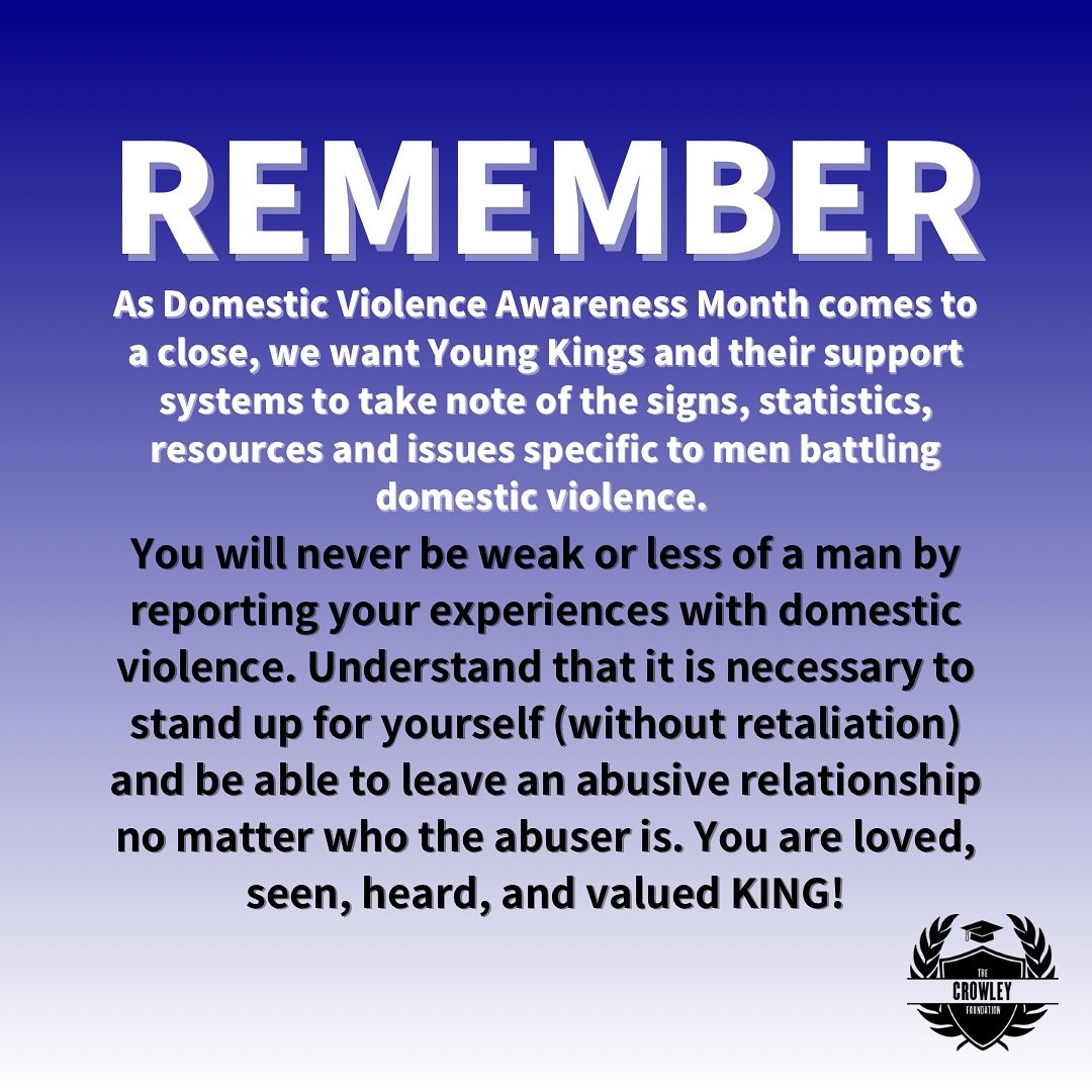 Domestic Violence Awareness Month is coming to an end but we know the issue persist. Take note of the signs and utilize your resources!! If you or someone you know is experiencing #domesticviolence call the 24 hour crisis line at 303-420-6752 
Also