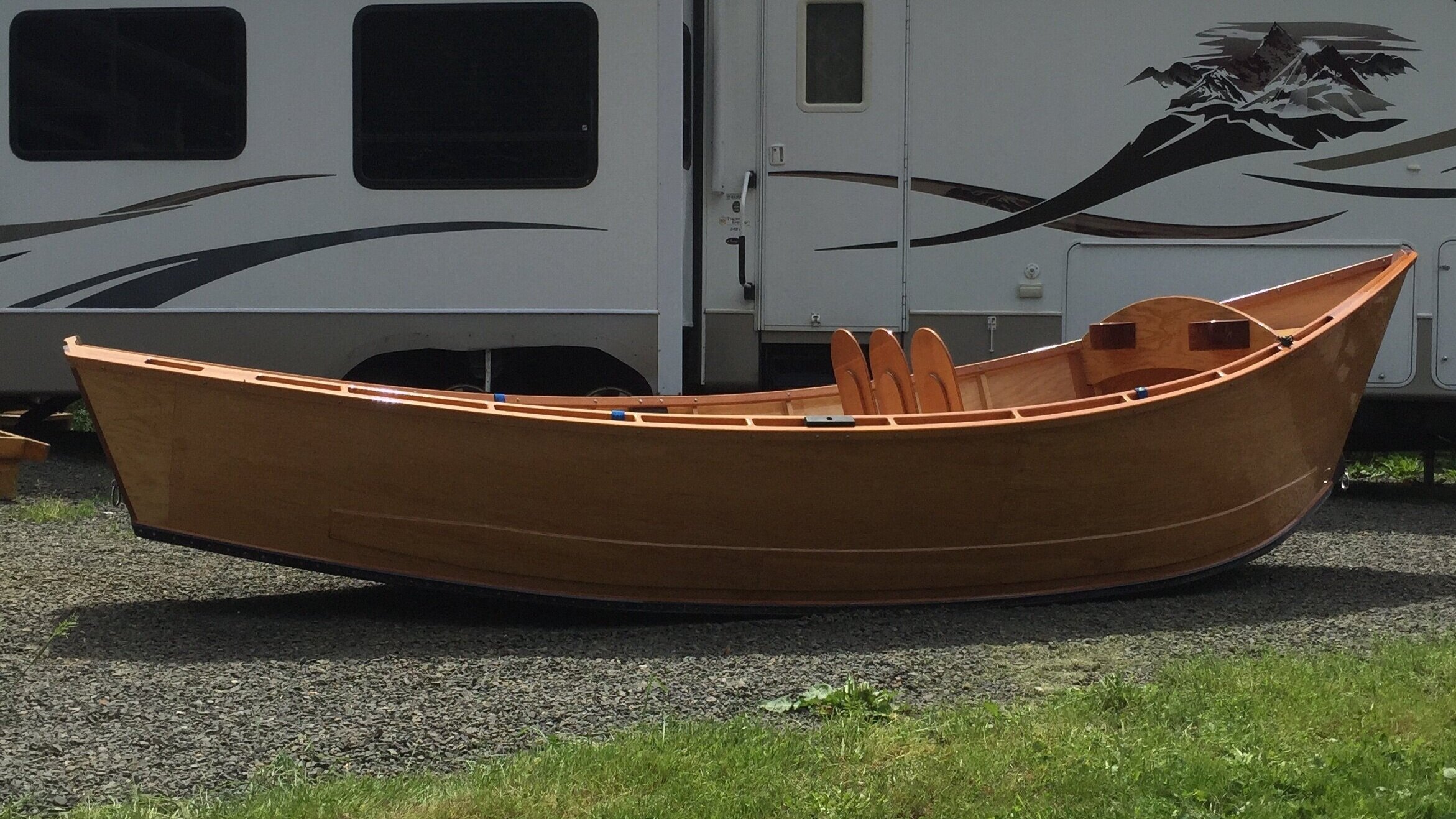 16.5x50 Sport Guide — Hayes Custom Wooden Boats