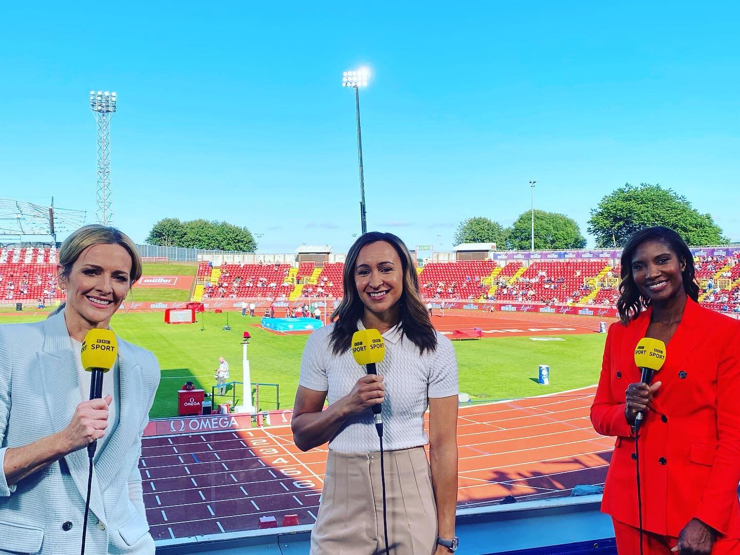 So great to be track side taking in some live athletics with @gabbylogan and @realdeniselewis. It&rsquo;s been a tough road for so many of the athletes to get to this point.

But the Olympics is finally around the corner and what a show it&rsquo;s go