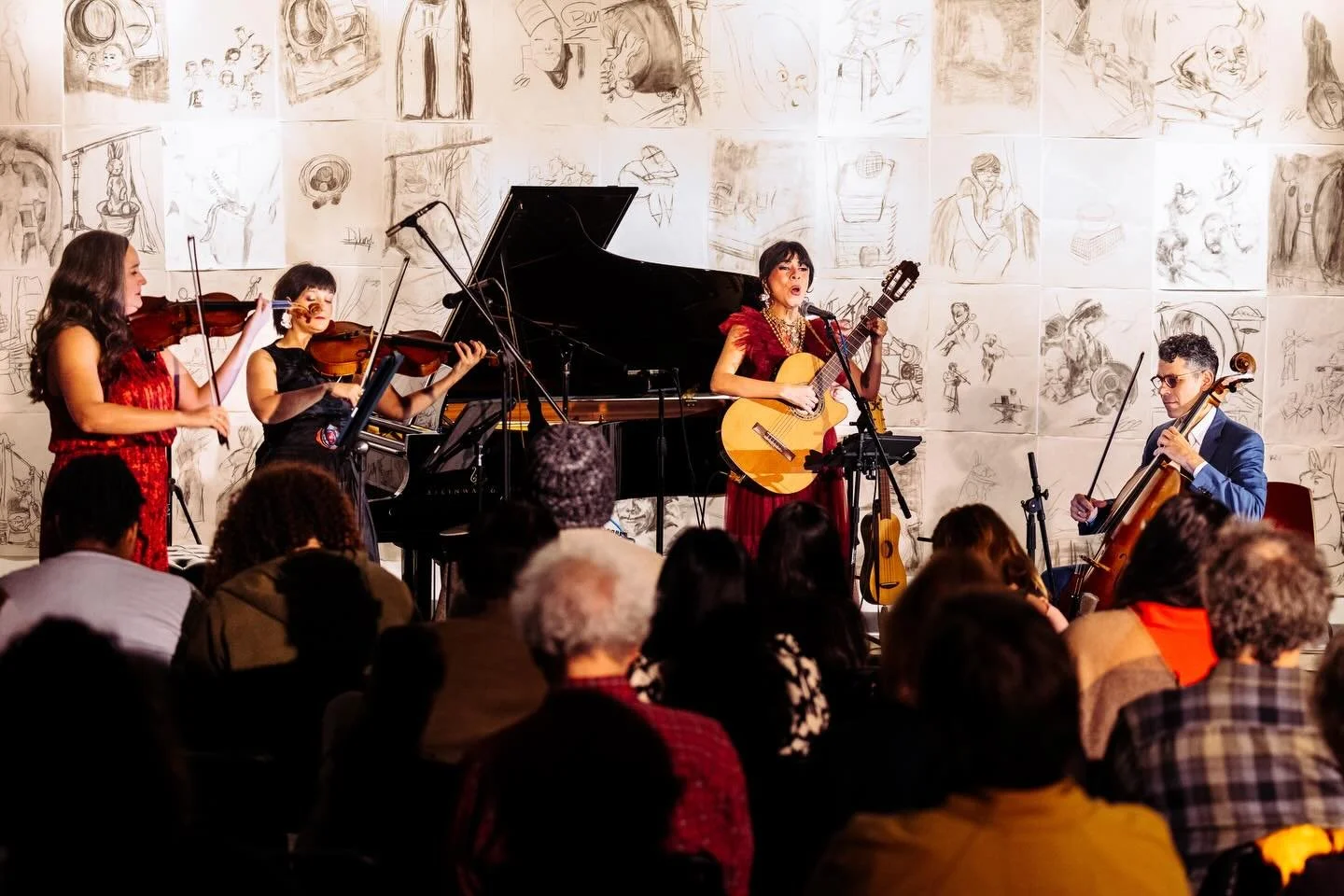 such a beautiful weekend with @agarita_san_antonio @azulmusica and the talented SAY S&iacute; students. music, art, and community 🫶 grateful to capture these moments and the creativity this special group brings to our city.
