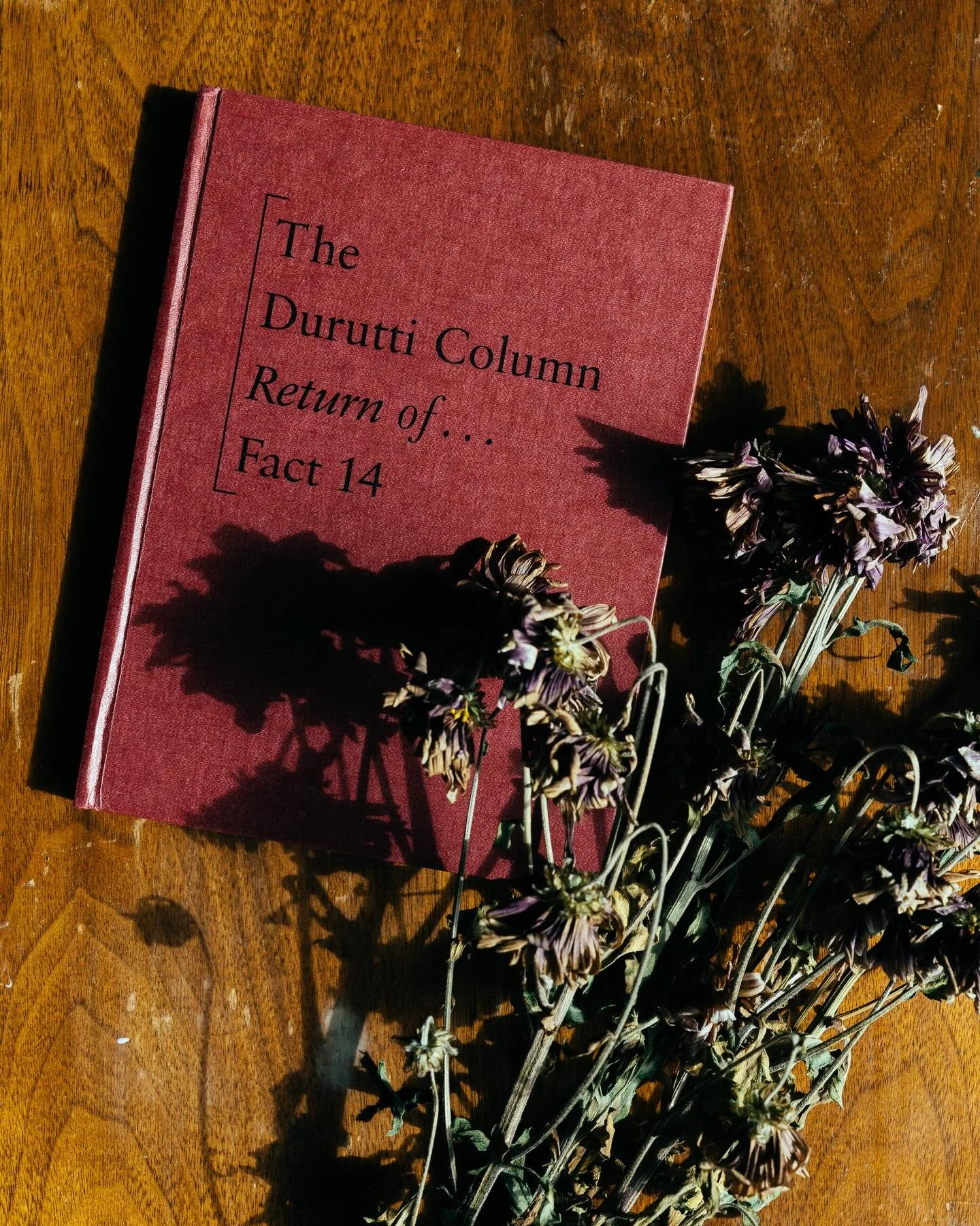 the Return of the Durutti Column&rsquo;s 45th anniversary release. Beautiful 48 page booklet with essays by James Nice, Bobby Gillespie and Ian Harrison. the covering paper is the same material that was originally used  on the Factory cassette series