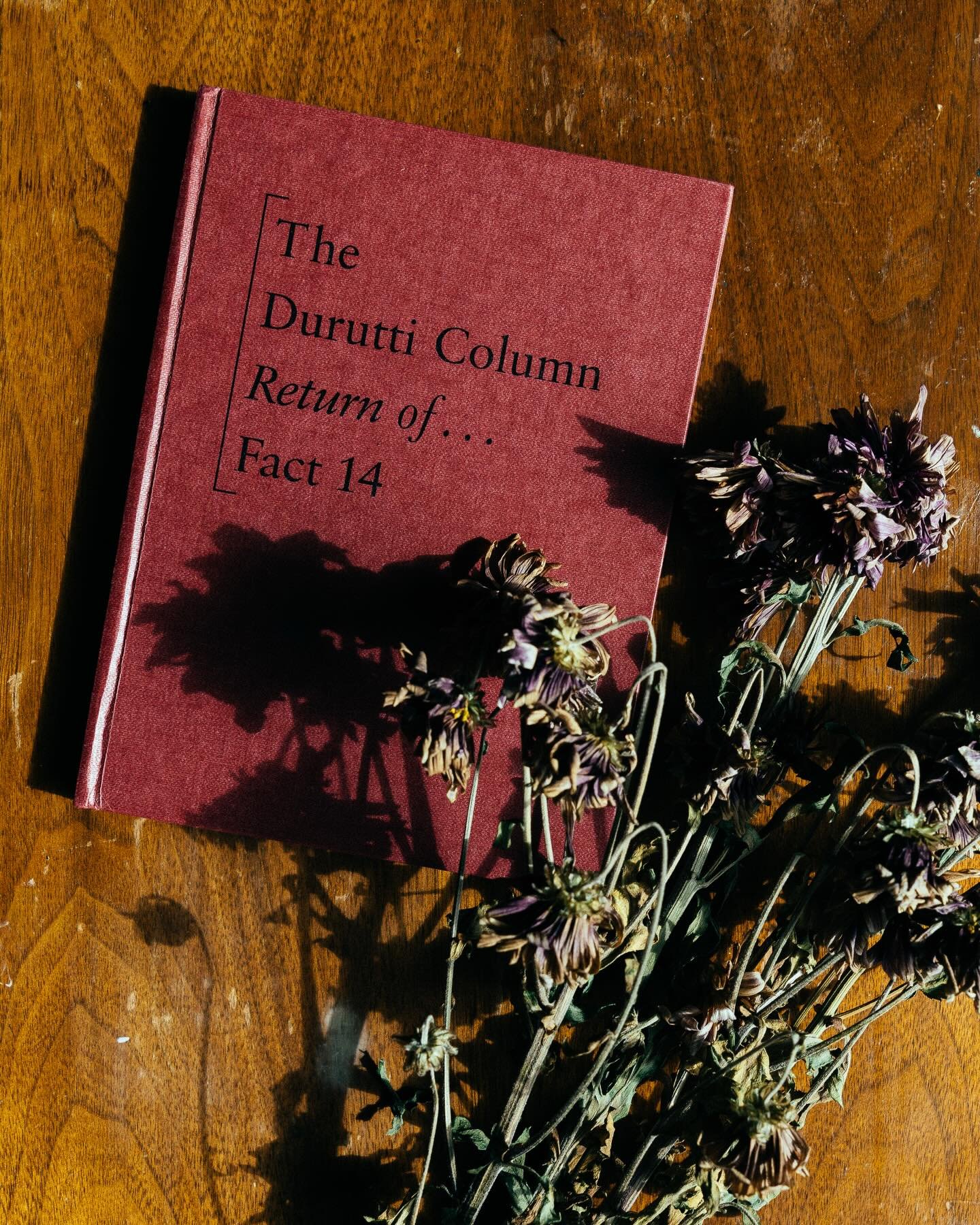 the Return of the Durutti Column&rsquo;s 45th anniversary release. beautiful 48 page booklet with essays by James Nice, Bobby Gillespie and Ian Harrison. the covering paper is the same material that was originally used  on the Factory cassette series