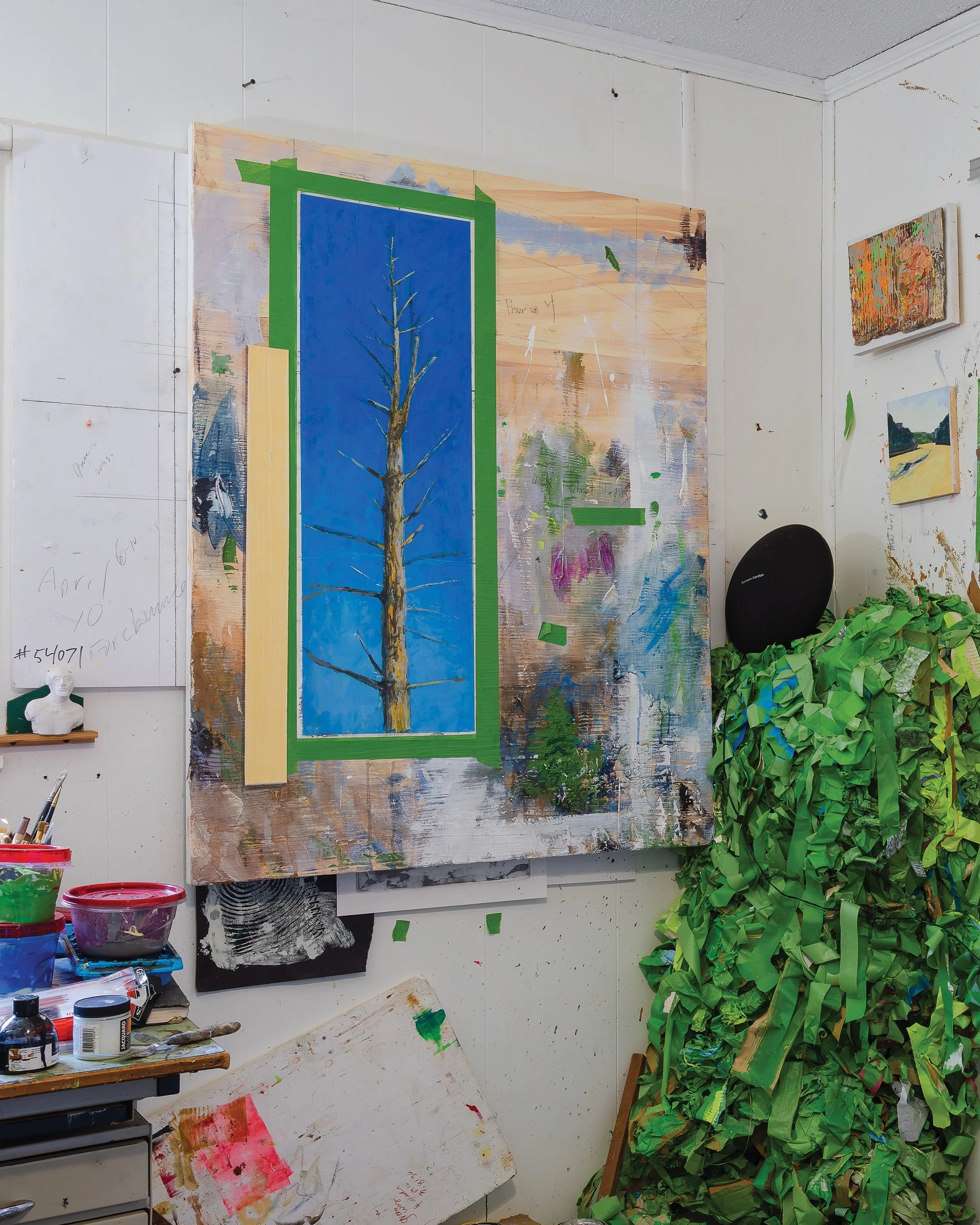 inside feature artist Greg Smith&rsquo;s studio
&mdash; from aesthete vol 03