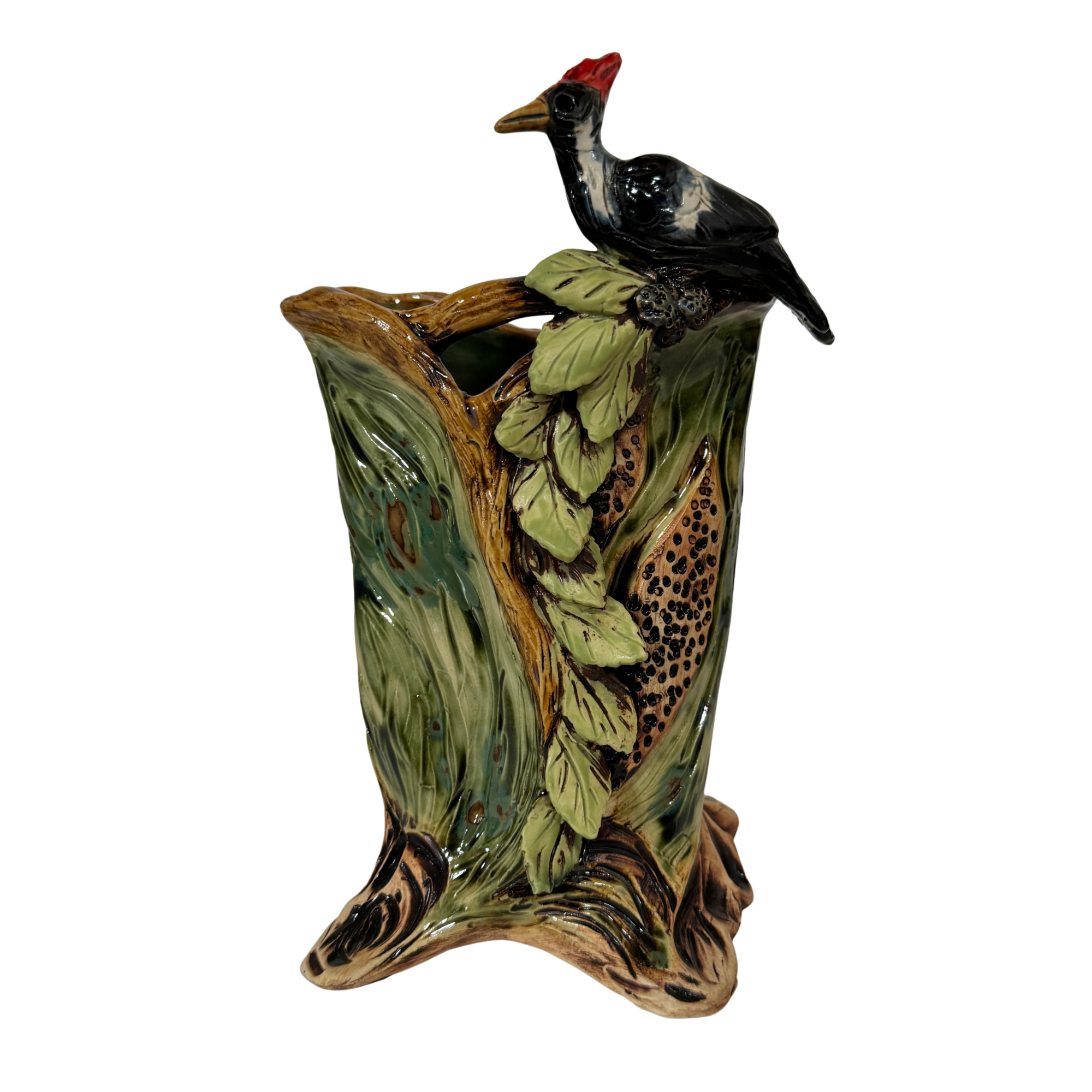 Woodpecker Vase
