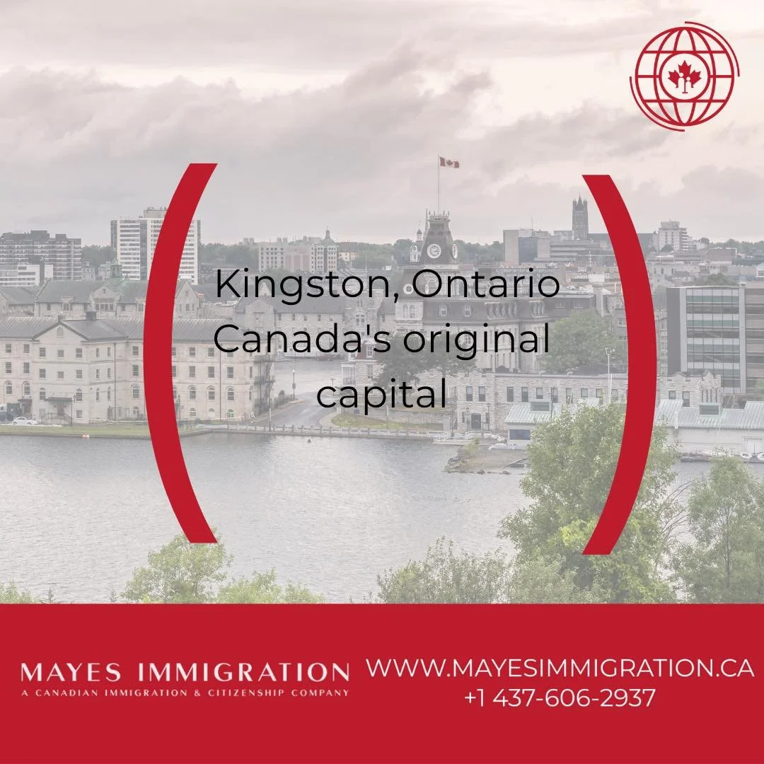 The correct answer is Kingston, Ontario.

From 1841 to 1844, this 'Limestone City' was at the heart of a young nation's beginnings. 

Fun fact: Kingston was chosen as the capital in part because it was located roughly halfway between Upper and Lower 