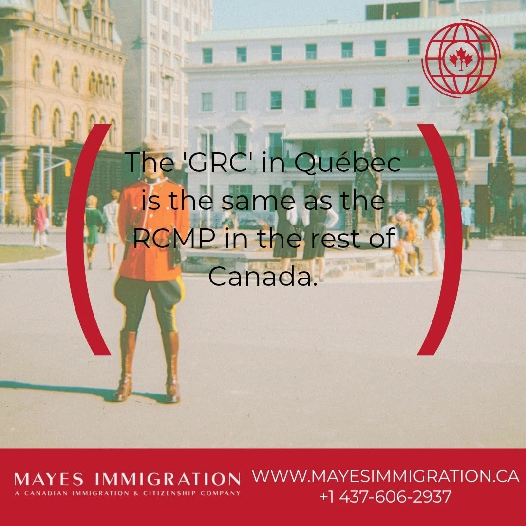 📣 Citizenship Quiz Answer Reveal!

Thank you to everyone who participated in this week&rsquo;s quiz.

This week&rsquo;s question:
What organization is known as the &ldquo;GRC&rdquo; in Qu&eacute;bec?
✅ Correct answer: RCMP &ndash; Royal Canadian Mou
