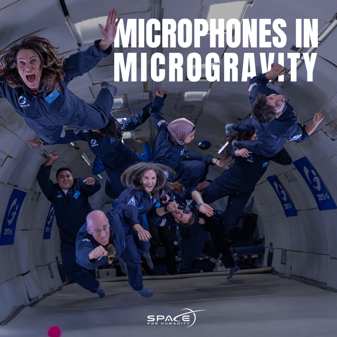 Microphones in Microgravity