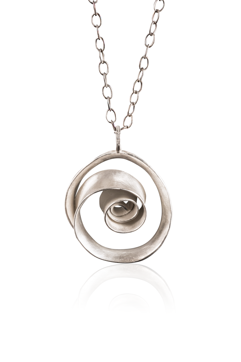 Silver Rose Necklace — ARTJEWELSZ