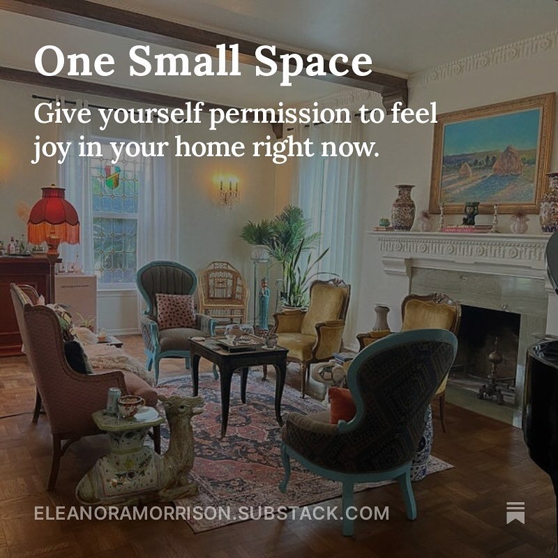 One Small Space: The story of how Satchie&rsquo;s Salon 🦚 came together. Out now, on my substack ✍🏻

The two main thoughts I ponder in this piece: 1) How can one small space hold so much transformative power? 2) What if we just gave ourselves permi