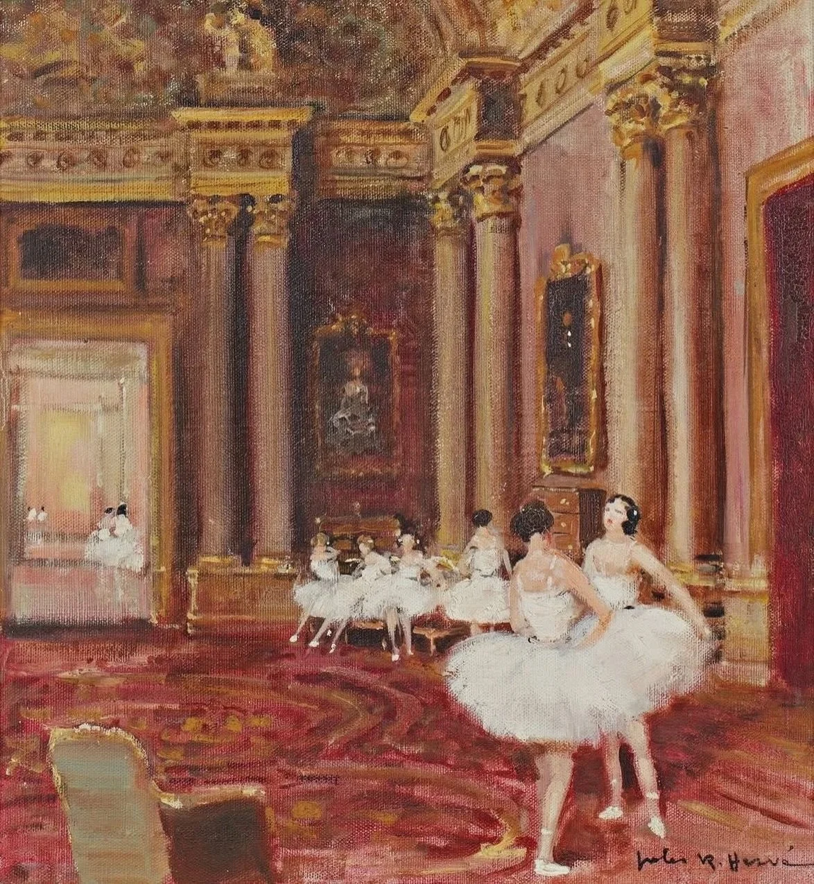 The opera ballerinas of Jules Ren&eacute; Herv&eacute; (1887-1981)🩰