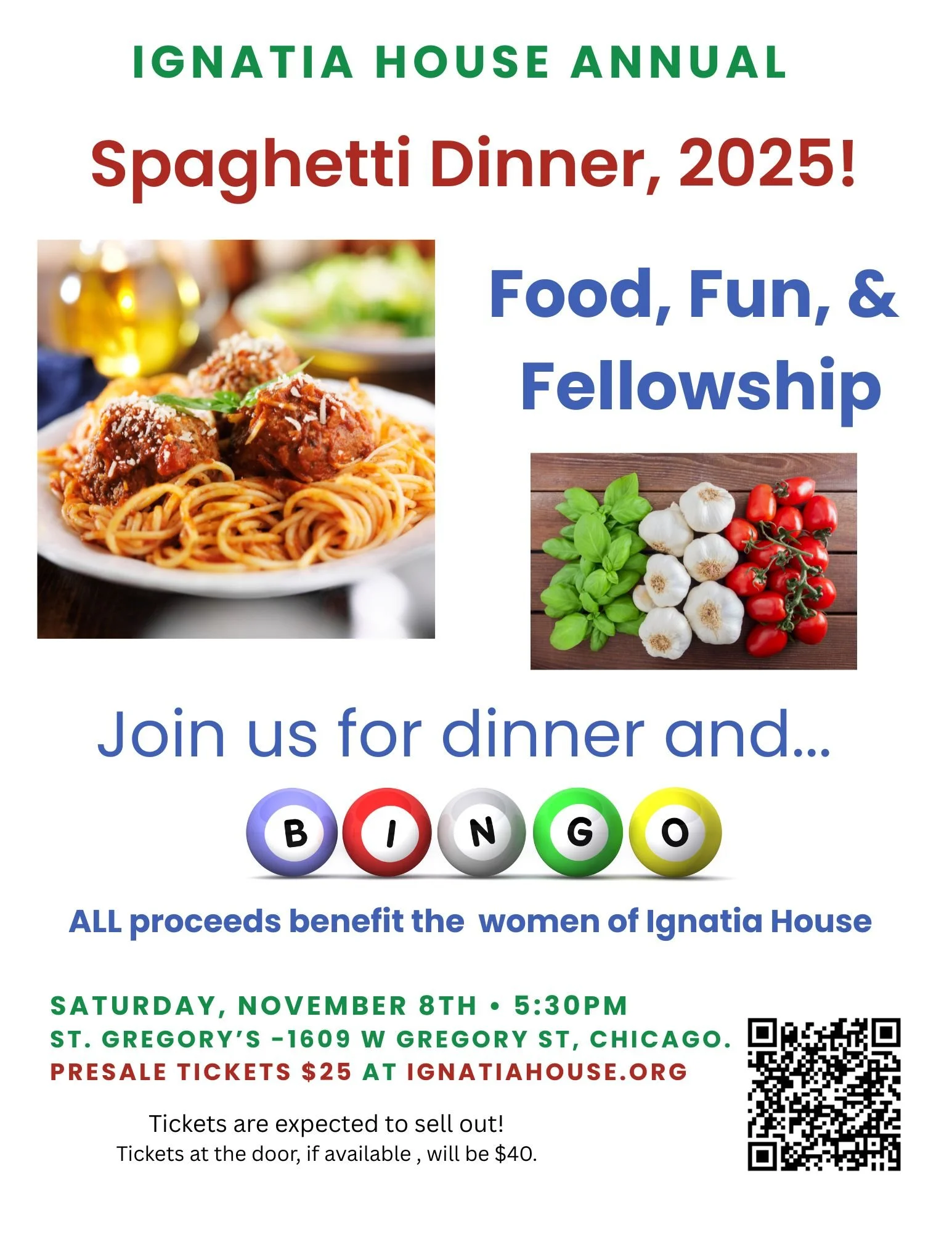 Annual Spaghetti Dinner 2025!