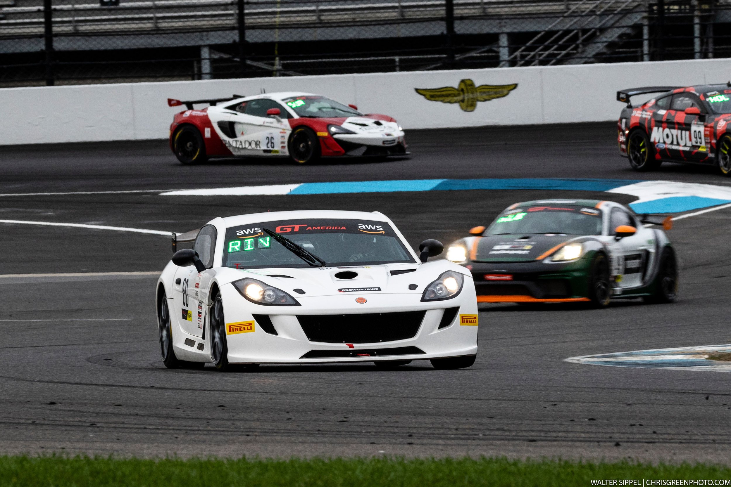 RACING NEWS - The Ginetta G56 GT4 back on the GT America grid at Indianapolis Motor Speedway