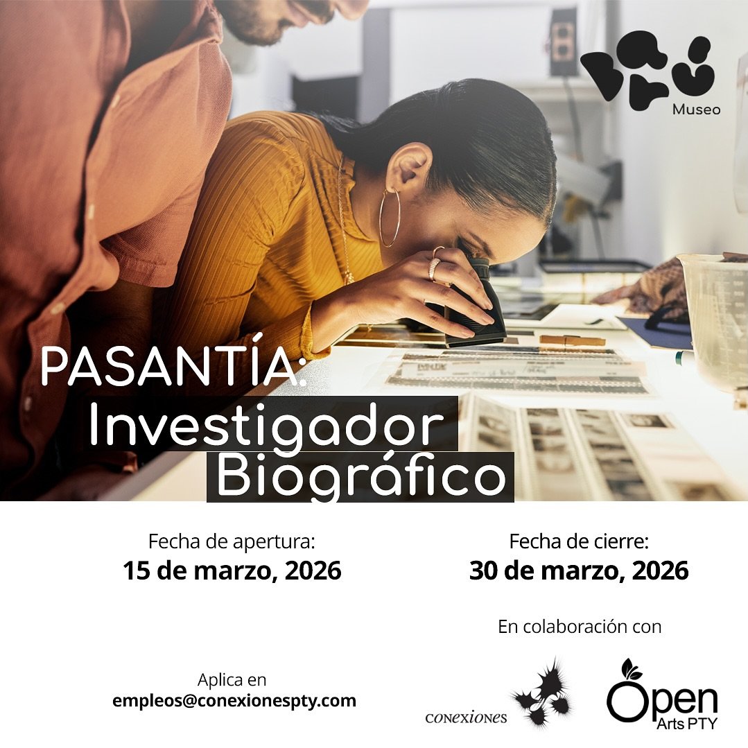 Bar&uacute;Museo busca estudiantes universitarios apasionados y curiosos por la historia paname&ntilde;a para unirse a nuestro equipo como Pasantes de Investigaci&oacute;n Biogr&aacute;fica. Esta es una oportunidad &uacute;nica para desarrollar habil