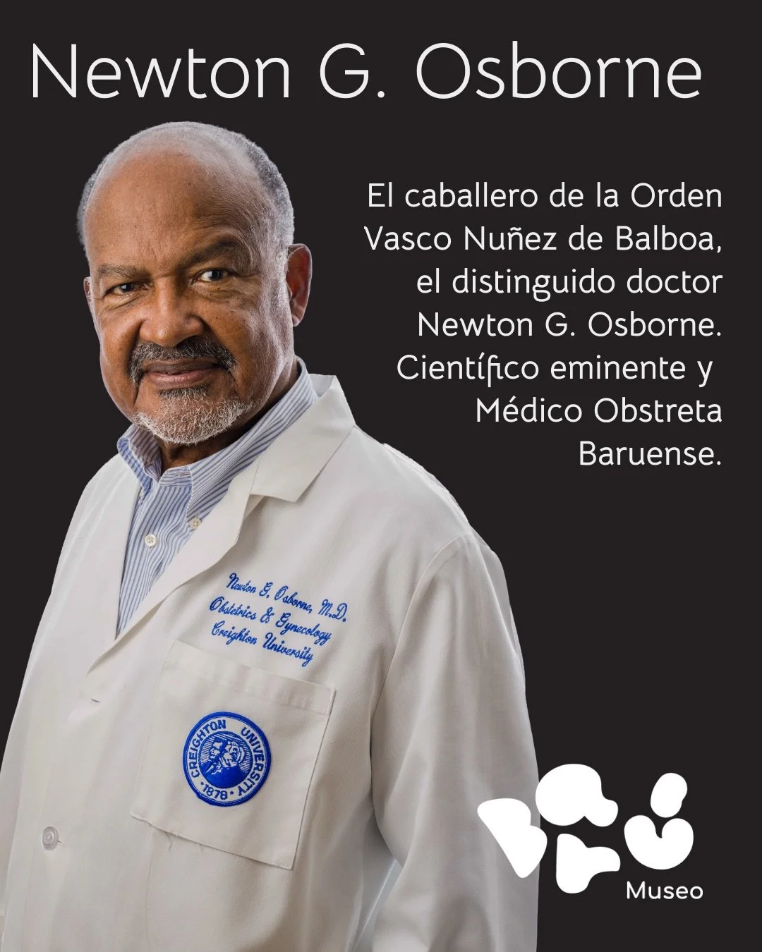 22 de abril, 1937.

Hoy celebramos el natalicio del doctor baruense Newton G. Osborne quien ostenta el prestigioso t&iacute;tulo de caballero de la Orden de Vasco N&uacute;&ntilde;ez de Balboa de la Rep&uacute;blica de Panam&aacute;. Catedr&aacute;ti