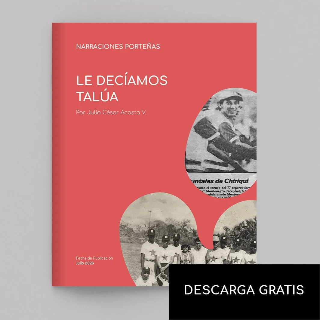 En su memoria escrita titulada «Le decíamos "Talúa"», el licenciado Julio César Acosta nos introduce a otro pintoresco personaje de la región de Barú. Con un estilo narrativo que entrelaza la nostalgia y el buen humor, el autor devela un fascinante c