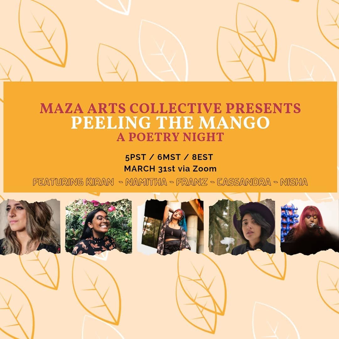 | Peeling the Mango.
&middot;
Come vibe with your South Asian sisters. I'll be delivering some new new 🍯

Time for some #maza.

@anothernisha @myers.cass @illluminami @franz_poet 

#instapoet #poetry #lovepains #selflove #love #desibaddie #heal #men