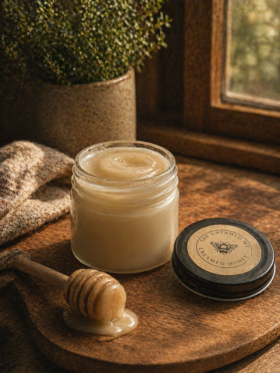 The Untamed MT Creamed Honey 8oz
