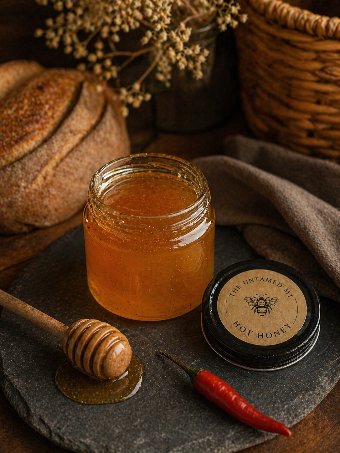 The Untamed MT Hot Honey 8oz