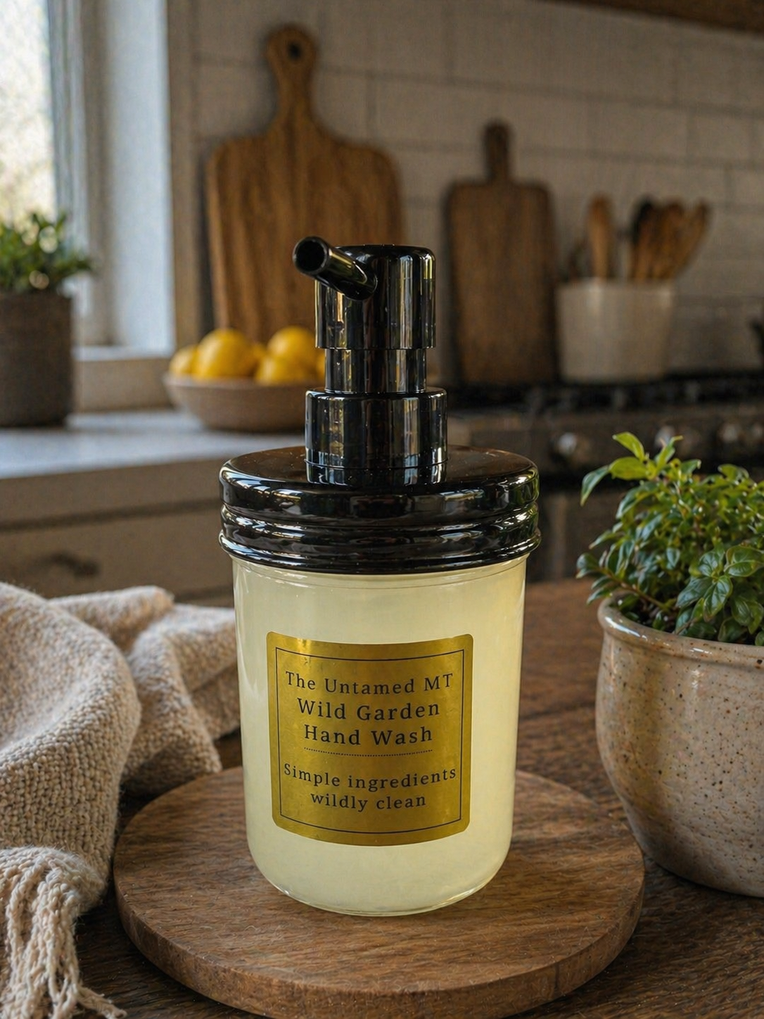 The Untamed MT Essential Oil Infused Hand Wash 8oz